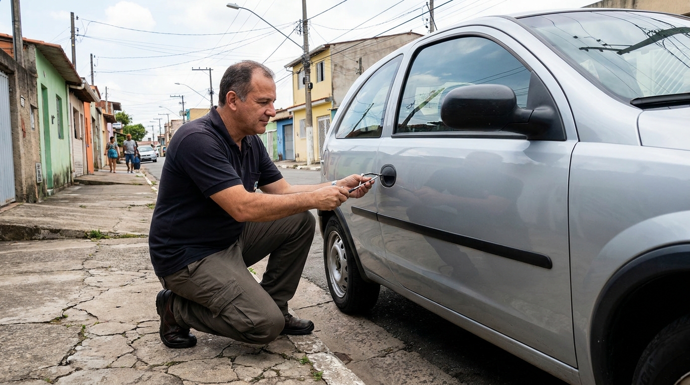 Abertura de carro sem danos por chaveiro em Indaiatuba‑SP